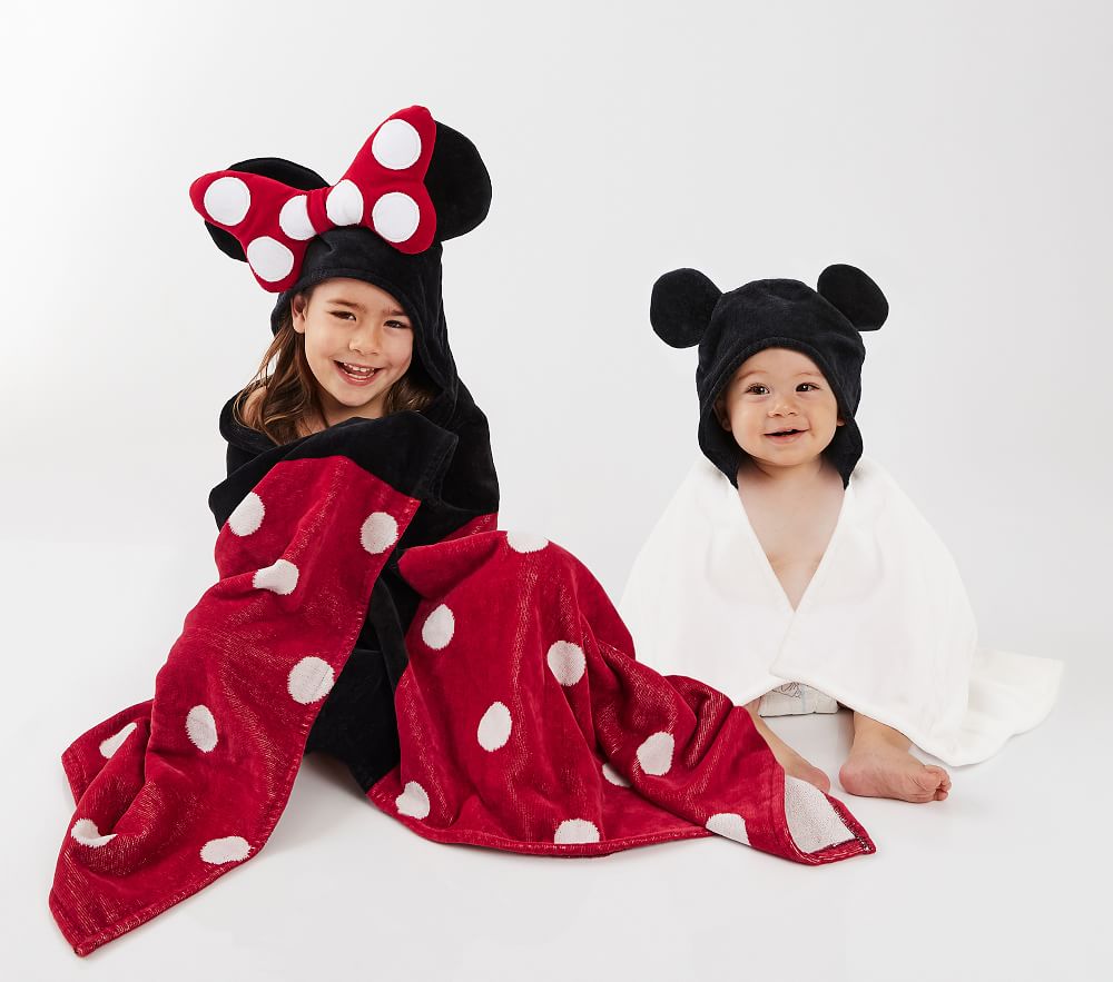 Minnie mouse baby discount towel