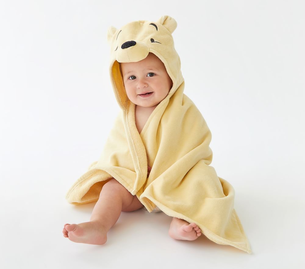 Winnie the pooh sales hooded towel