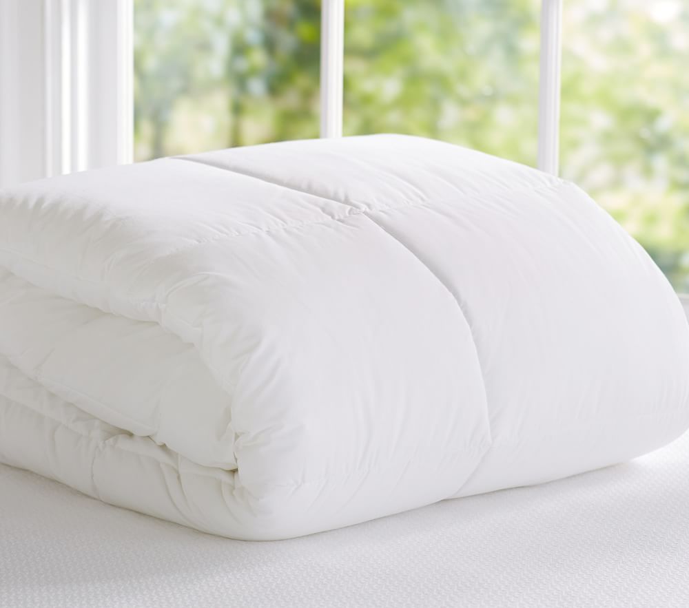 Pottery Barn's HydroCool Down-Alternative Duvet, Tested