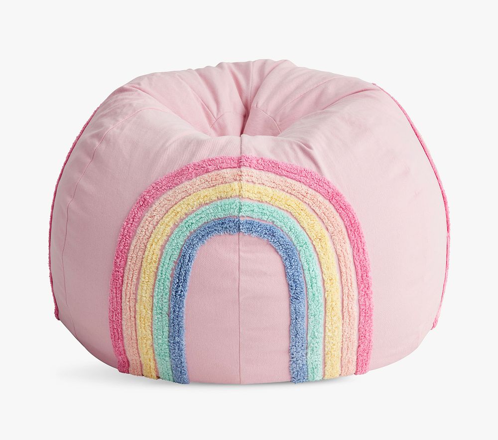 Buy Anywhere Beanbag Candlewick Rainbow Blush Slipcover Only online in UAE Pottery Barn Kids