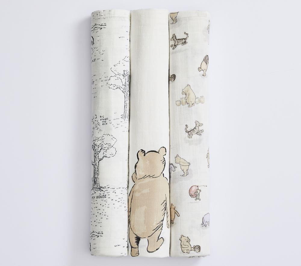 Winnie the sale pooh muslin swaddle