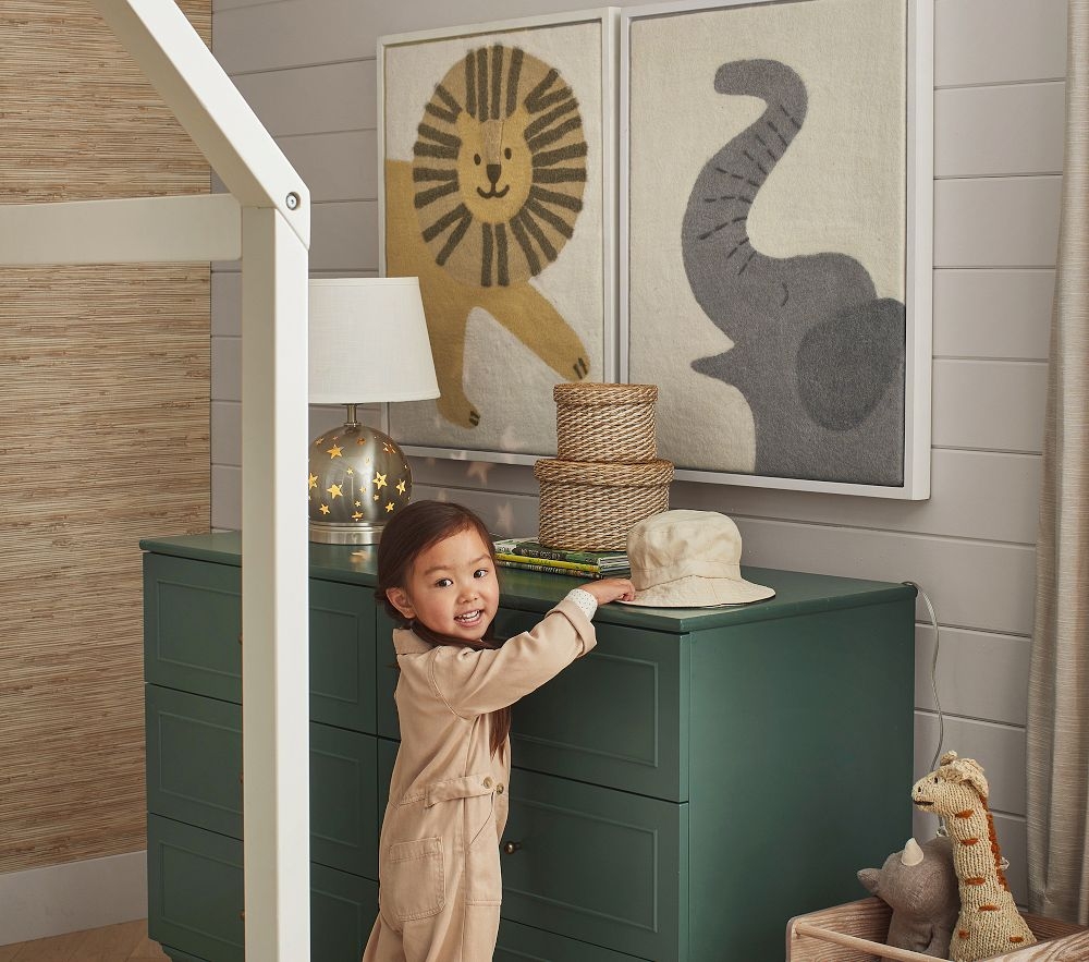 Elephant wall clearance hanging nursery