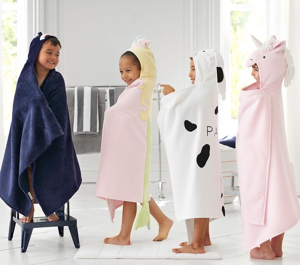 Kids cheap hooded towels