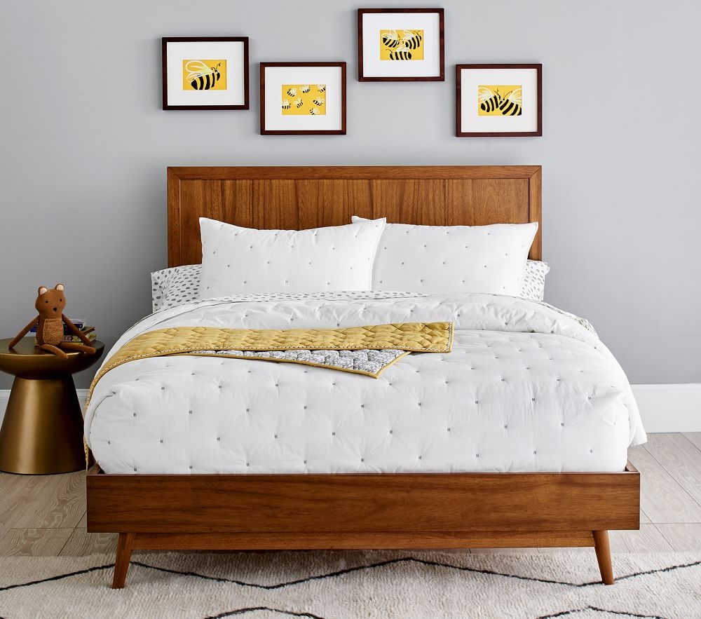 West elm deals gold bed